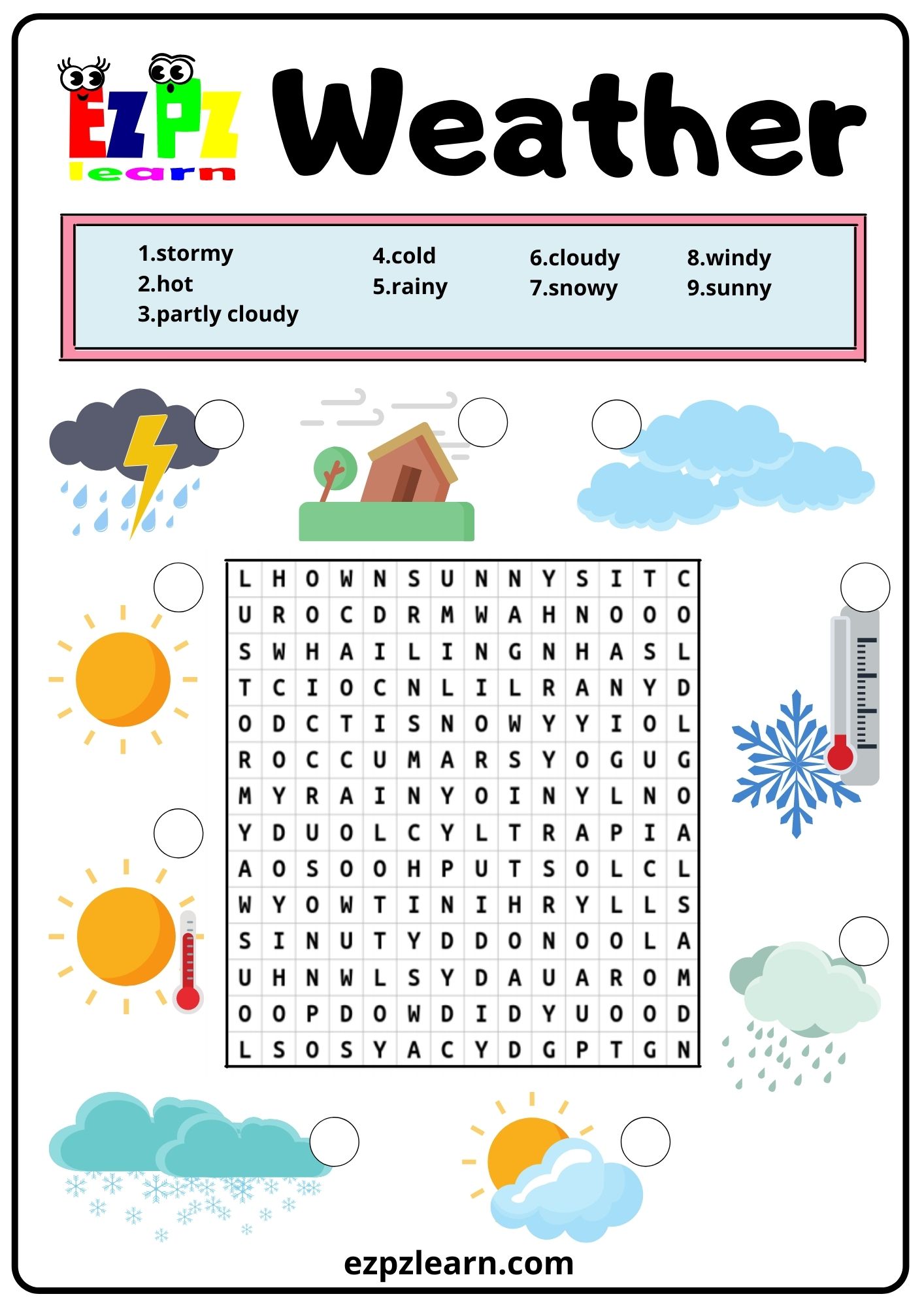 Weather Ezpzlearn